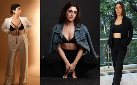 Power and Style: Delbar Arya’s Iconic Bralette & Pantsuit Looks Redefine Bold Fashion