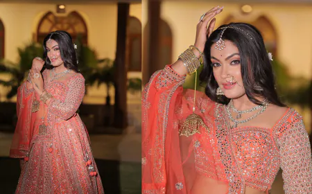 RJ Tamannaa’s Regal Bridal Shoot Goes Viral, Cementing Her Status as a Rising Style Icon