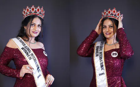 Sonia Choudhary Clinches Mrs. Super Global International Crown