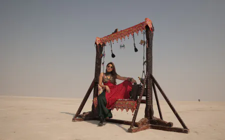 Miss India Stars Shine at White Rann Festival