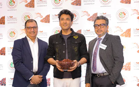 US Cranberries Hosts Special Event with Global Brand Ambassador Chef Vikas Khanna