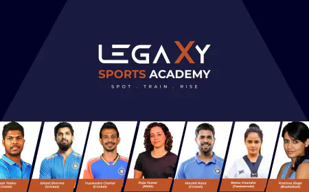 LegaXy launches LegaXy Sports Academy as Indian sports stars come together to strengthen school-level sports education