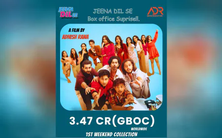 Jeena Dil Se Continues to Surprise; Collects ₹3.47 Crore Worldwide in Opening Weekend