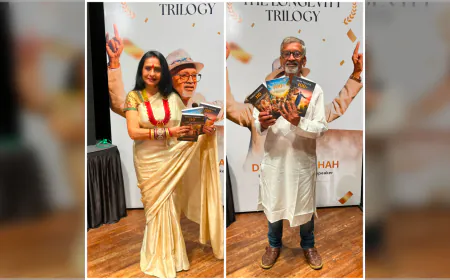 International motivational trainer and author Latesh Shah's latest book launch was a rocking affair!