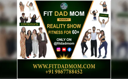 FitDadMom Launches a Reality Show about Health & Fitness for the 60+ Generation, Inspired by their parents