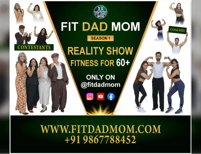 FitDadMom Launches a Reality Show about Health & Fitness for the 60+ Generation, Inspired by their parents