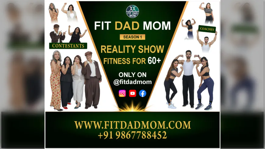 FitDadMom Launches a Reality Show about Health & Fitness for the 60+ Generation, Inspired by their parents