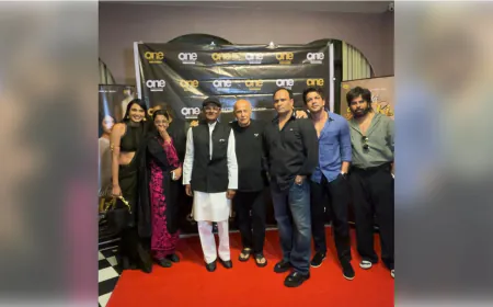 Tamkeen Khan Shines at ‘Yahi Rab Ki Raza Hai’ Launch, Celebrates Big Moment with Mahesh Bhatt and Other Industry Stalwarts