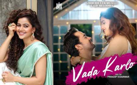 Anuradha Upadhyay Steals Hearts with Her Stunning Looks and Romantic Charm in New Song ‘VADA KARLO’