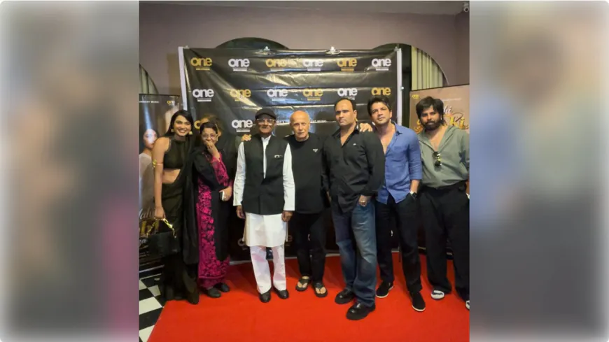 Tamkeen Khan Shines at ‘Yahi Rab Ki Raza Hai’ Launch, Celebrates Big Moment with Mahesh Bhatt and Other Industry Stalwarts